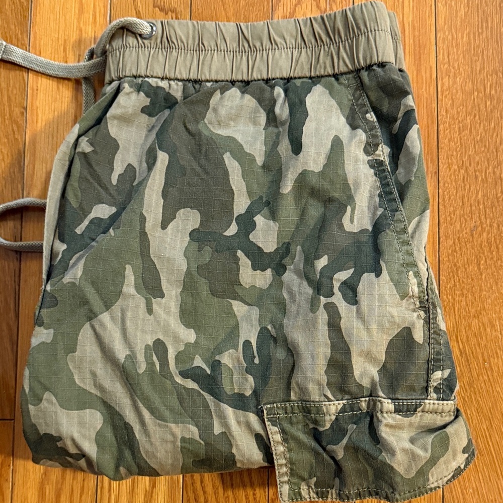 James Perse Camo Ripstop Cargo Pants